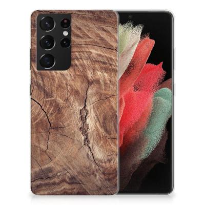 Samsung Galaxy S21 Ultra | Bumper Hoesje | Tree Trunk