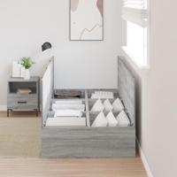 Bedframe Grijs sonoma 190 x 90 x 31.5 cm Bewerkt hout - thumbnail