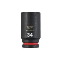 Milwaukee ShockWave™ Krachtdop 3/4" lang | 34 mm - 4932480393 - thumbnail