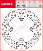 TRW remschijf "mst377rac". rotor mst377rac rigid - thumbnail