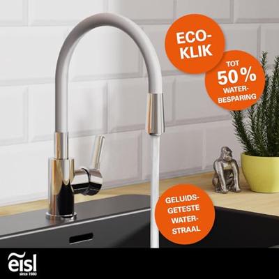 Eisl Keukenkraan (Chroom/grijs)