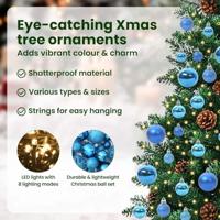 VidaXL Slanke kerstboom groen 180 cm pvc en massief dennenhout - thumbnail