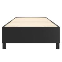 Boxspringframe kunstleer zwart 100x200 cm - thumbnail