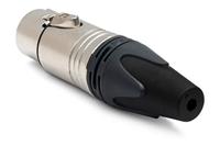 Neutrik NC3FXX XLR-connector Bus, recht Aantal polen: 3 Zilver 1 stuk(s) - thumbnail