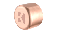 Kirchhoff Koperen eindkap, blank, 22 mm, 1 socket (5301) - 989204055 - thumbnail