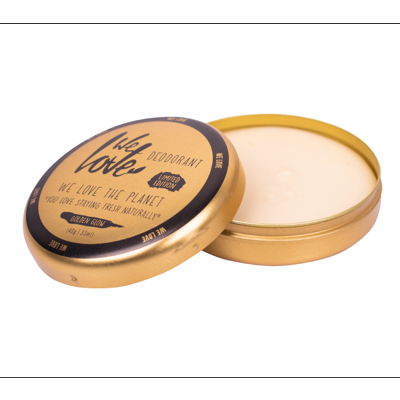 Natuurlijke Deodorant Crème - Golden Glow - 48 gram