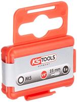 KS Tools 911.2345 XZN-bit M5 Speciaal staal C 6.3 5 stuk(s) - thumbnail