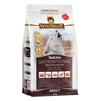 WOLFSBLUT VetLine Gastrointestinal Duck - droog hondenvoer - 2kg