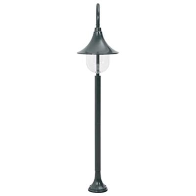 VidaXL Paalverlichting tuin e27 120 cm aluminium donkergroen VidaXL Paalverlichting tuin e27 120 cm aluminium donkergroen