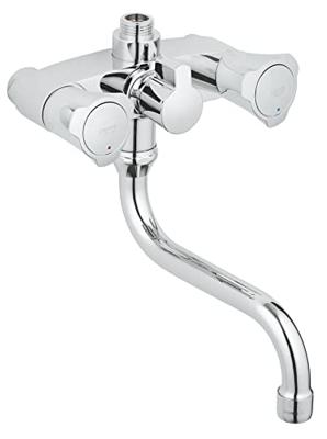 Grohe Costa L Douchekraan Met Omstel 12 cm Hartafstand Chroom Grohe Costa L Douchekraan Met Omstel 12 cm Hartafstand Chroom