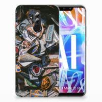 Huawei Mate 20 Lite | Siliconen hoesje | met foto Badges - thumbnail