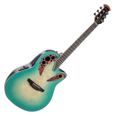Ovation CE44X-9B Celebrity Elite Exotic Mintburst elektrisch-akoestische westerngitaar