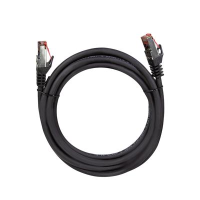 LogiLink CQ2073S RJ45 Netwerkkabel, patchkabel CAT 6 S/FTP 5.00 m Zwart Vlambestendig, Snagless 1 stuk(s)