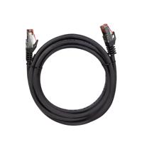 LogiLink CQ2073S RJ45 Netwerkkabel, patchkabel CAT 6 S/FTP 5.00 m Zwart Vlambestendig, Snagless 1 stuk(s) - thumbnail