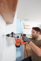 BLACK+DECKER BEHS03K 1250W 3.7J SDS+ Boorhamer | In koffer - BEHS03K-QS - thumbnail