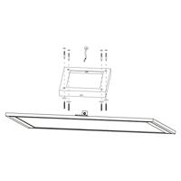 Eglo Plafonnière Zigbee Salobrena-Z 45x45cm zwart 900051 - thumbnail