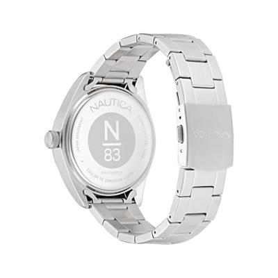 Nautica Zilverkleurig (Ø 44 mm) Heren horloge