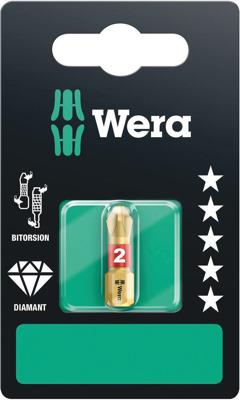 Wera 851/1 BDC SB Bits, PH 2 x 25 mm - 1 stuk(s) - 05073333001 Wera 851/1 BDC SB Bits, PH 2 x 25 mm - 1 stuk(s) - 05073333001