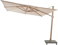 4 Seasons Outdoor zweefparasol siesta premium 300x300cm sand - thumbnail