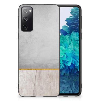 Samsung Galaxy S20 Grip Case Wood Concrete Samsung Galaxy S20 Grip Case Wood Concrete
