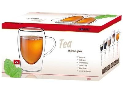 Scanpart thee thermo glazen 30cl 2 stuks