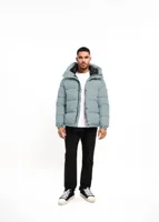 Malelions Arctic Puffer Winterjas Heren Lichtblauw - Maat M - Kleur: Lichtblauw | Soccerfanshop - thumbnail