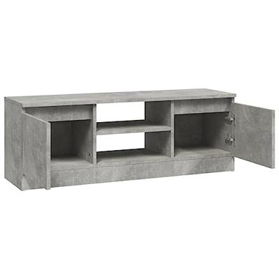 Tv-meubel met deur 102x30x36 cm betongrijs Tv-meubel met deur 102x30x36 cm betongrijs