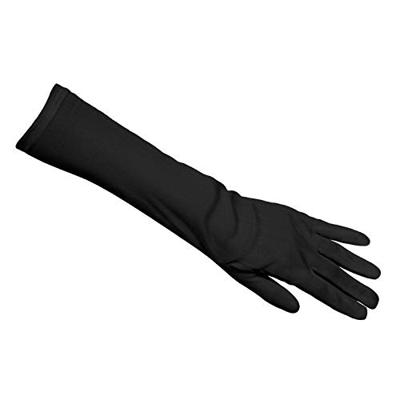 Handschoenen elleboog Nice zwart - thumbnail