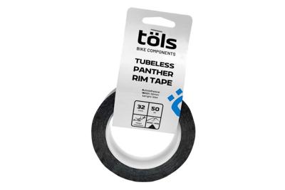 Töls Panther Tubeless velglint 32x50m - Zwart Töls Panther Tubeless velglint 32x50m - Zwart