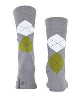 Burlington King Hoge Heren Sokken - Biologisch katoenen mannen kousen met ruit print - thumbnail