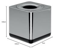 HAN HA-27652-88 Papercliphouder I-Line Magnetisch Chroom - thumbnail