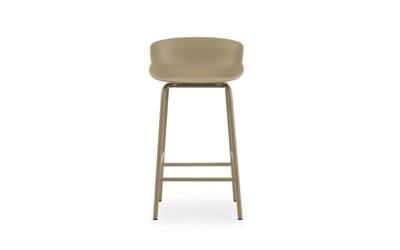 Normann Copenhagen Hyg barkruk H65 Sand staal