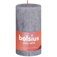 Bolsius shine rustiekkaars 130/68 frosted lavender - thumbnail