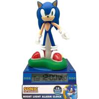 3D-wekker met lichtgevende figuur - KIDS LICENSING - Sonic - Geschikt voor kinderen vanaf 3 jaar - thumbnail