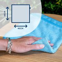 Sorbo Microvezeldoek 40x40cm 6 stuks - thumbnail