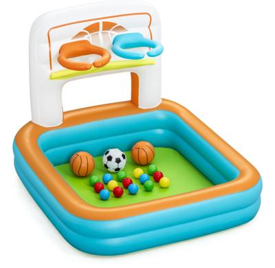 Bestway Opblaasbare Kinderzwembad Spelletjes met Ballen 120x107x84 cm +2 Jaar 52728