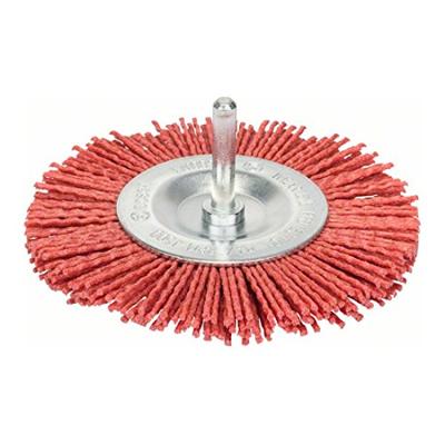 Bosch Accessories Schijfborstel, nylon borstelharen, 100 mm, 1 mm, 8 mm, 4500 omw/min Bosch Power Tools Schacht-Ø 6 mm 2608622055 1 stuk(s) Bosch Accessories Schijfborstel, nylon borstelharen, 100 mm, 1 mm, 8 mm, 4500 omw/min Bosch Power Tools Schacht-Ø 6 mm 2608622055 1 stuk(s)