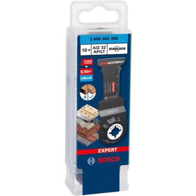 Bosch Accessoires EXPERT Starlock CoatedCarbide invalzaagblad AIZ 32 APILT Carbide, Multimaterial, Curved-Tec 32 x 46 mm 10 - 2608902396 Bosch Accessoires EXPERT Starlock CoatedCarbide invalzaagblad AIZ 32 APILT Carbide, Multimaterial, Curved-Tec 32 x 46 mm 10 - 2608902396