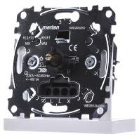 Merten MEG5134-0000 Dimmer (inbouw) Geschikt voor lampen: Gloeilamp, Halogeenlamp, LED-lamp Aluminium - thumbnail