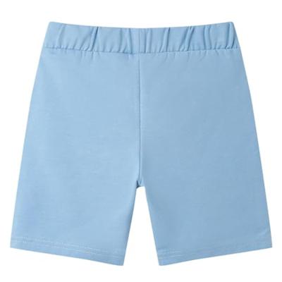 Kindershort met trekkoord 128 blauw Kindershort met trekkoord 128 blauw