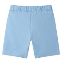 Kindershort met trekkoord 116 blauw - thumbnail
