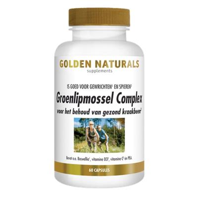Golden Naturals Groenlipmossel & Curcuma Longa Capsules