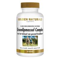 Golden Naturals Groenlipmossel & Curcuma Longa Capsules - thumbnail