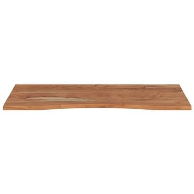 Bureaublad rechthoekig 110x60x2,5 cm massief acaciahout - thumbnail