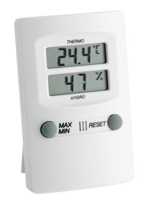 TFA Dostmann 30.5000.02 30.5000.02 Thermo- en hygrometer Wit