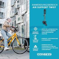 CONTEC vloerpomp "air support twist" ct hand compressor air support twist black/green - thumbnail
