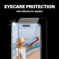 PanzerGlass ® Eyecare Screen Protection iPhone 15 Pro Max | Ultra-Wide Fit w. EasyAligner - thumbnail