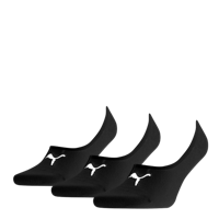 3 paar footies sokken - Invisible - Lage katoenen Sneaker sokken - Invisible - thumbnail