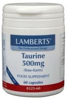 Lamberts Taurine 500mg Capsules - thumbnail