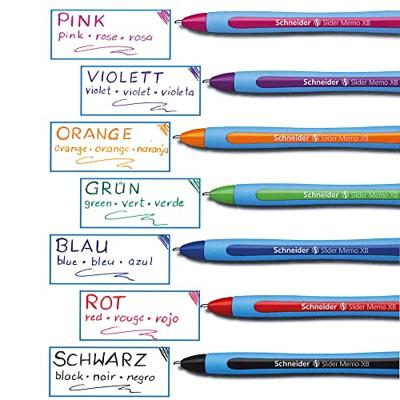 Schneider Schreibgeräte Slider Memo XB 150204 Balpen 0.5 mm Kleur inkt: Groen 1 stuk(s) - thumbnail